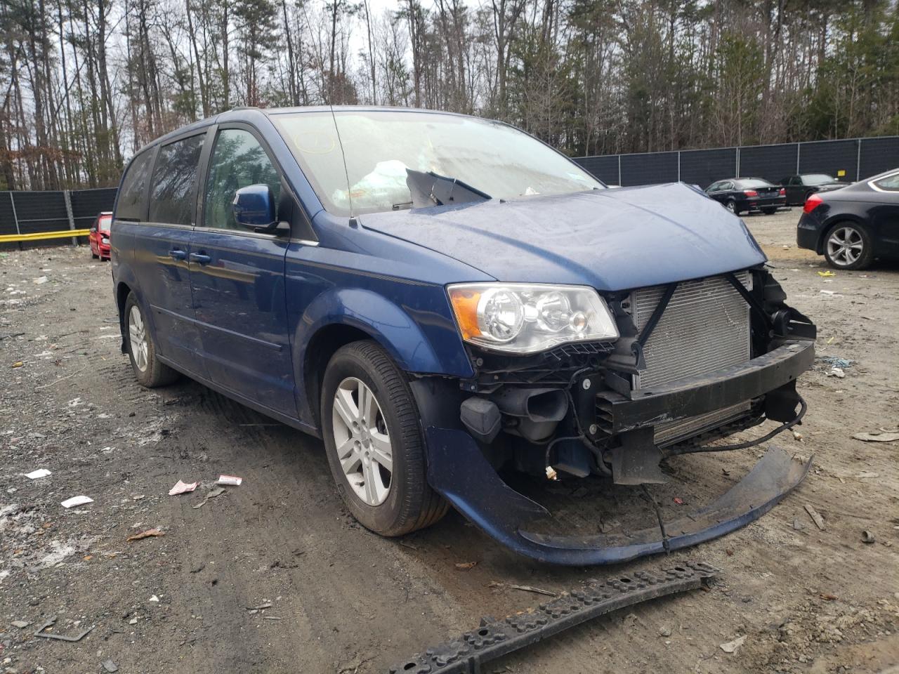 DODGE GRAND CARA 2011 with VIN 2D4RN5DGXBR770294 - Photo from auction