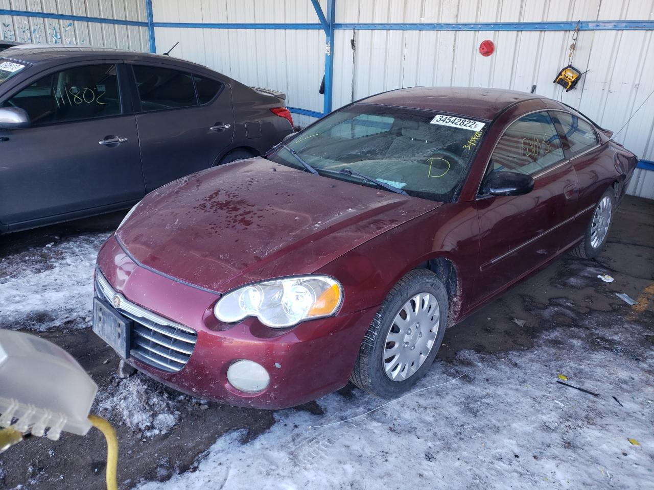 Photo 2 from auction – 2004 CHRYSLER SEBRING LX with VIN 4C3AG42G84E079057