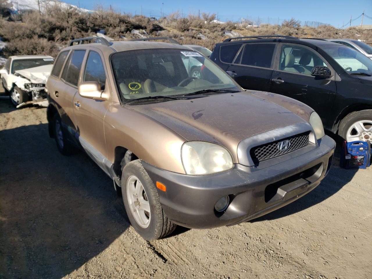HYUNDAI SANTA FE G 2002 with VIN KM8SC13D02U182780 - Photo from auction