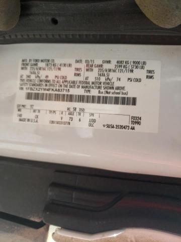 Photo 10 from auction – 2015 FORD TRANSIT T- with VIN 1FBZX2YM4FKA83715
