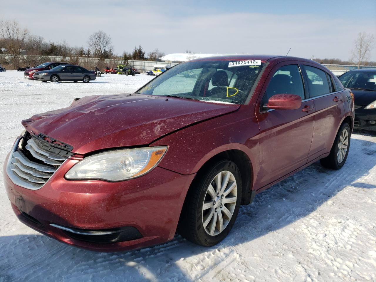 Photo 2 from auction – 2011 CHRYSLER 200 TOURIN with VIN 1C3BC1FB6BN503976