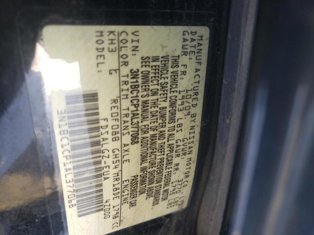 Photo 10 from auction – 2010 NISSAN VERSA with VIN 3N1BC1CP1AL377068