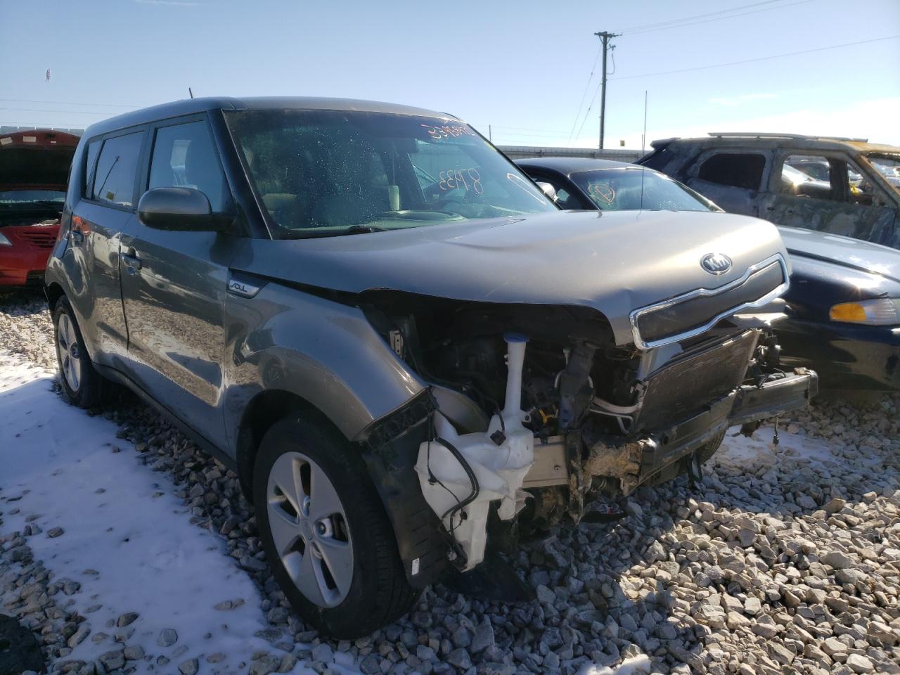 KIA SOUL 2015 with VIN KNDJN2A29F7165790 - Photo from auction