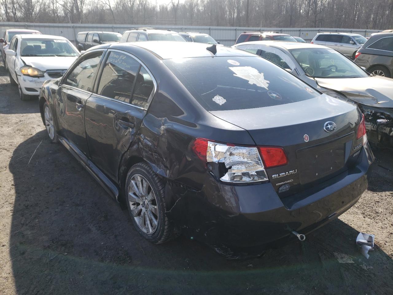 Photo 3 from auction – 2012 SUBARU LEGACY 2.5 with VIN 4S3BMBK61C3022666