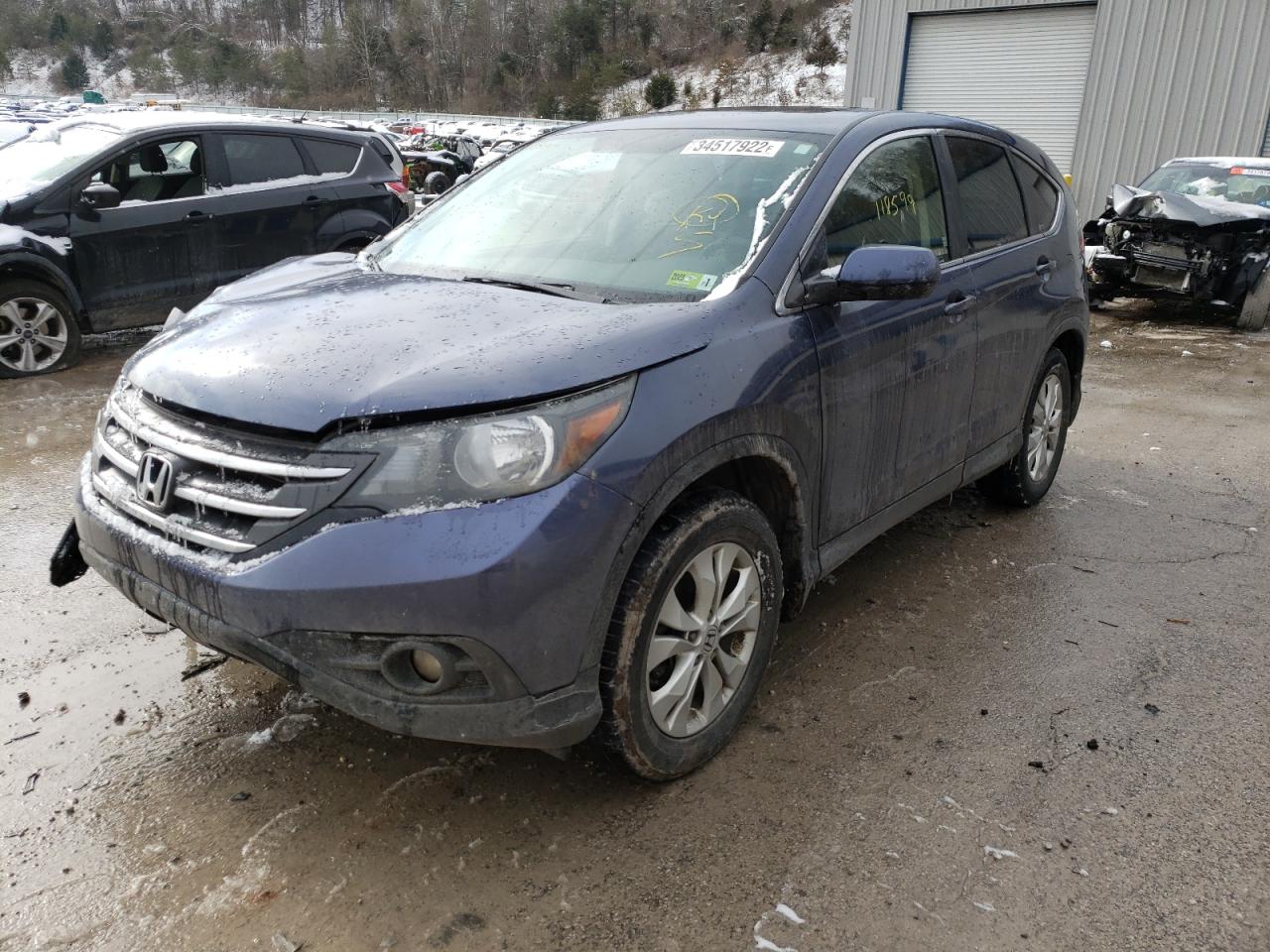 Photo 2 from auction – 2012 HONDA CR-V EX with VIN JHLRM4H50CC028356