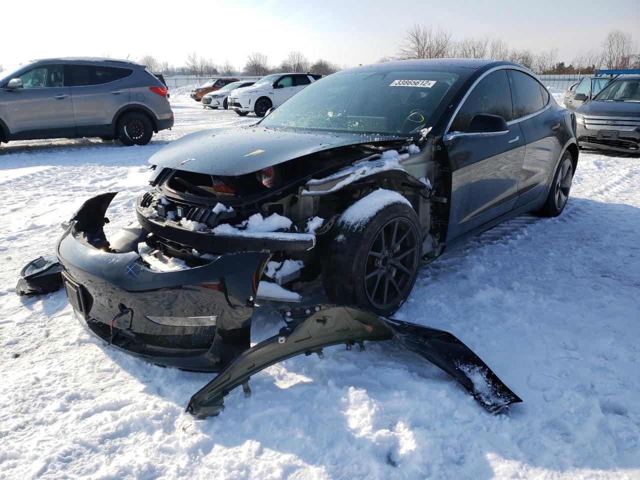 Photo 2 from auction – 2018 TESLA MODEL 3 with VIN 5YJ3E1EA6JF026563