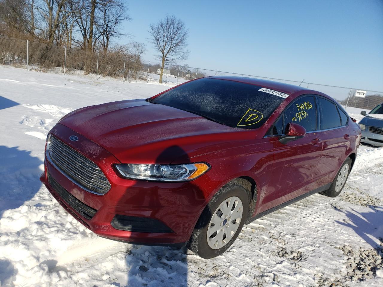 Photo 2 from auction – 2013 FORD FUSION S with VIN 3FA6P0G75DR141361