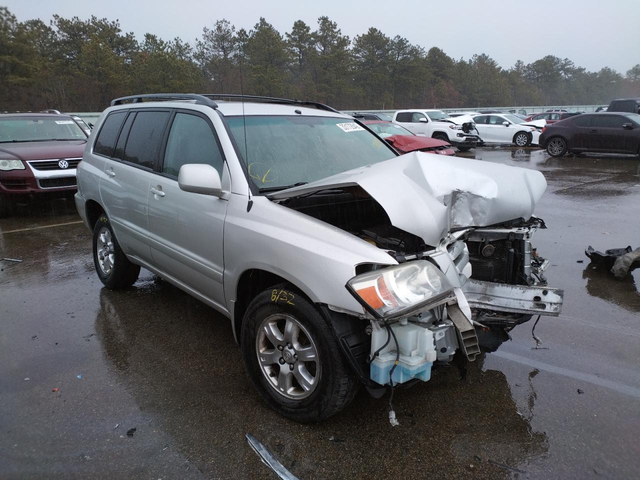 TOYOTA HIGHLANDER 2006 with VIN JTEEP21A560178897 - Photo from auction