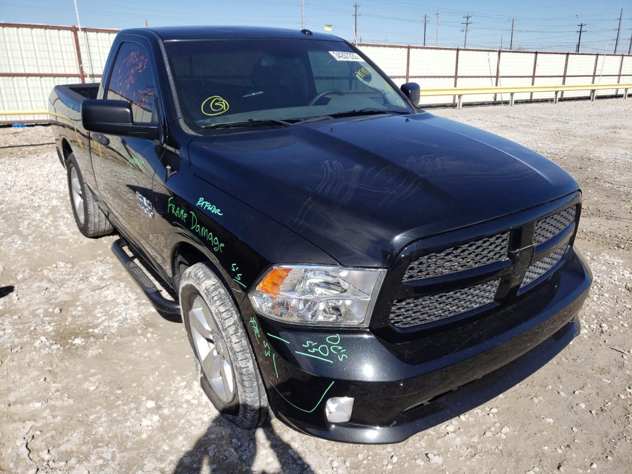 RAM 1500 ST 2015 with VIN 3C6JR6AG8FG707870 - Photo from auction