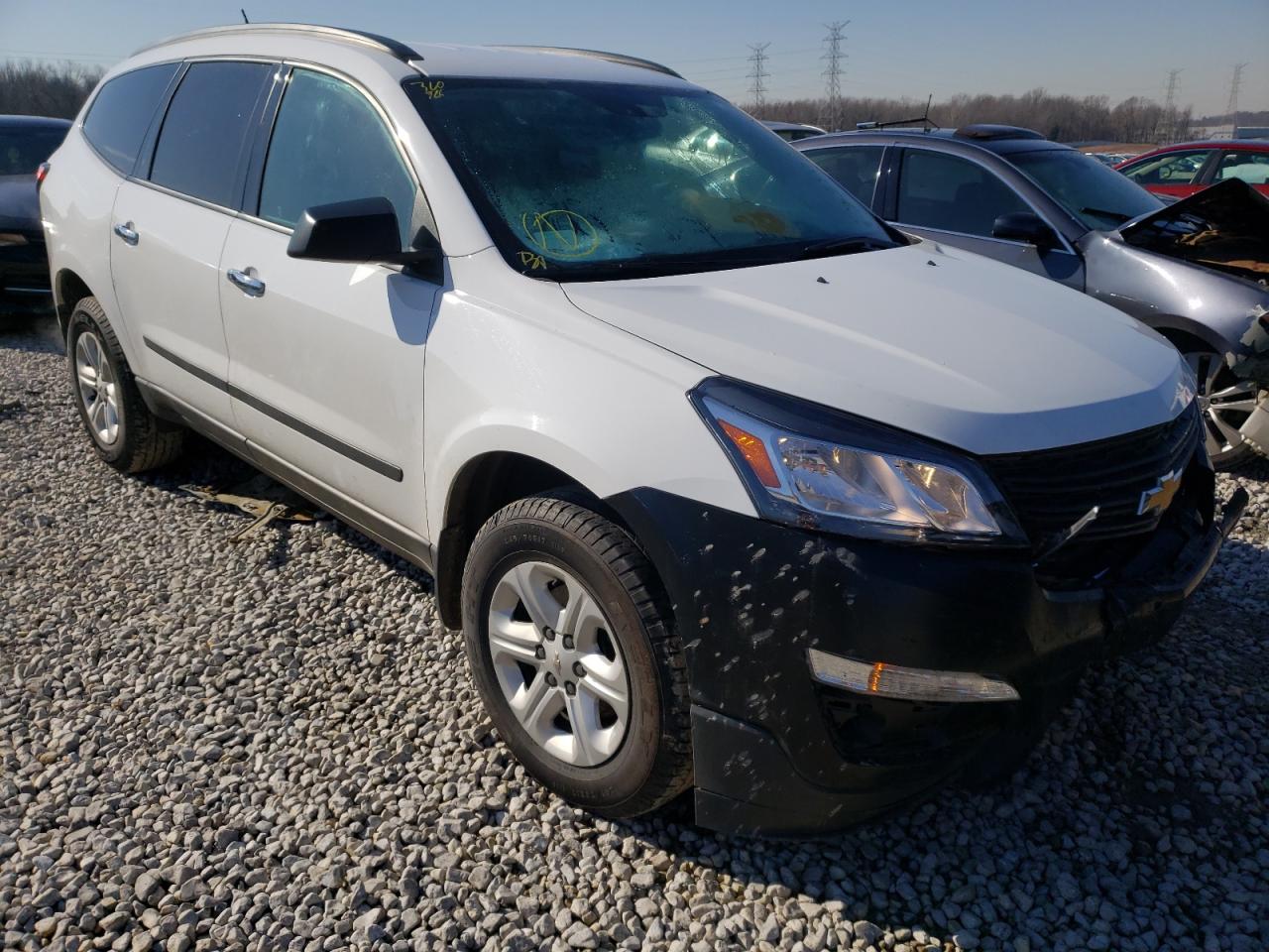 CHEVROLET TRAVERSE L 2017 with VIN 1GNKRFED3HJ326126 - Photo from auction