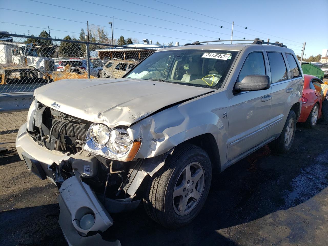 Photo 2 from auction – 2007 JEEP GRAND CHER with VIN 1J8HR58P47C657358