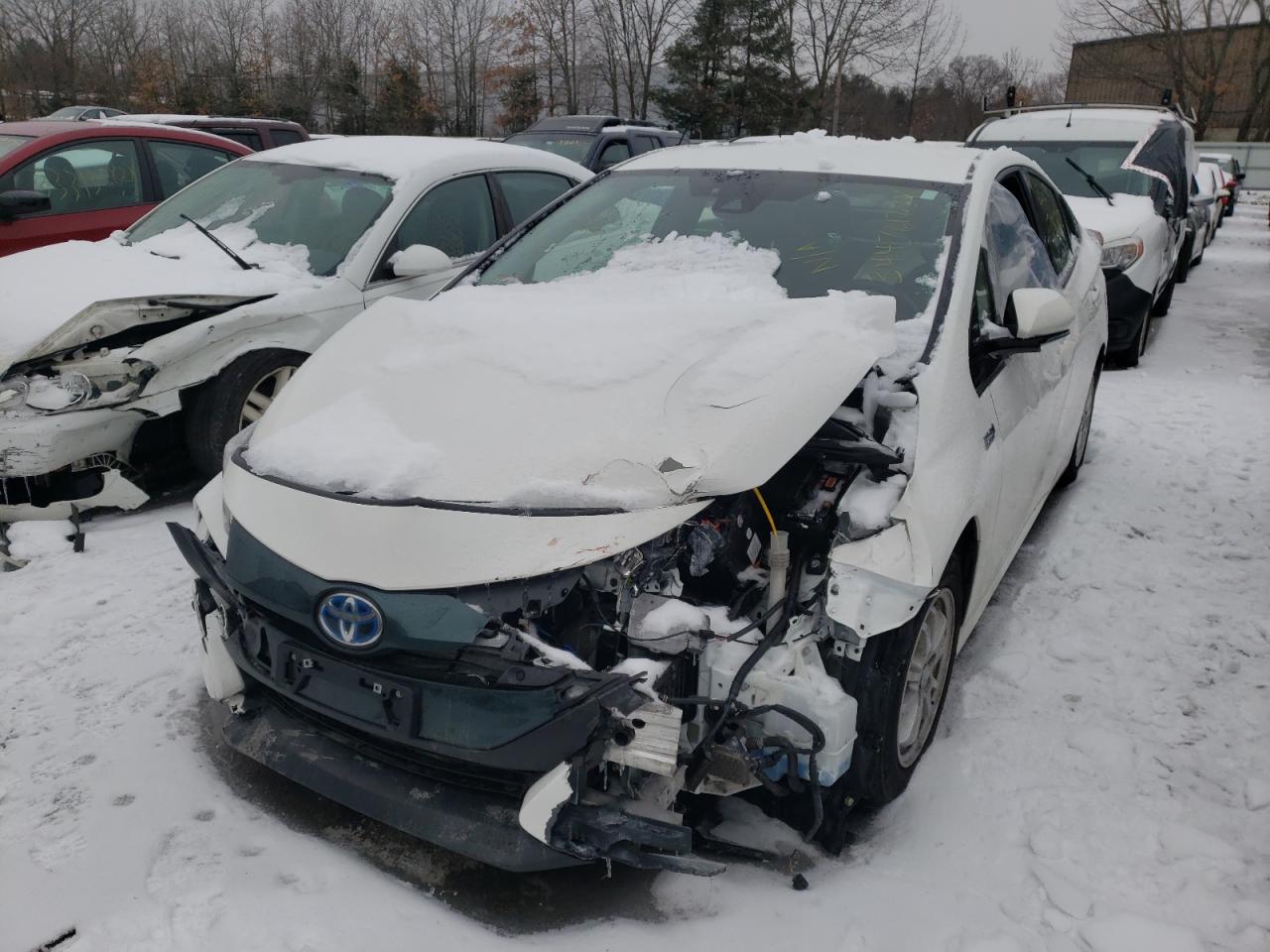Photo 2 from auction – 2018 TOYOTA PRIUS PRIM with VIN JTDKARFP9J3077464