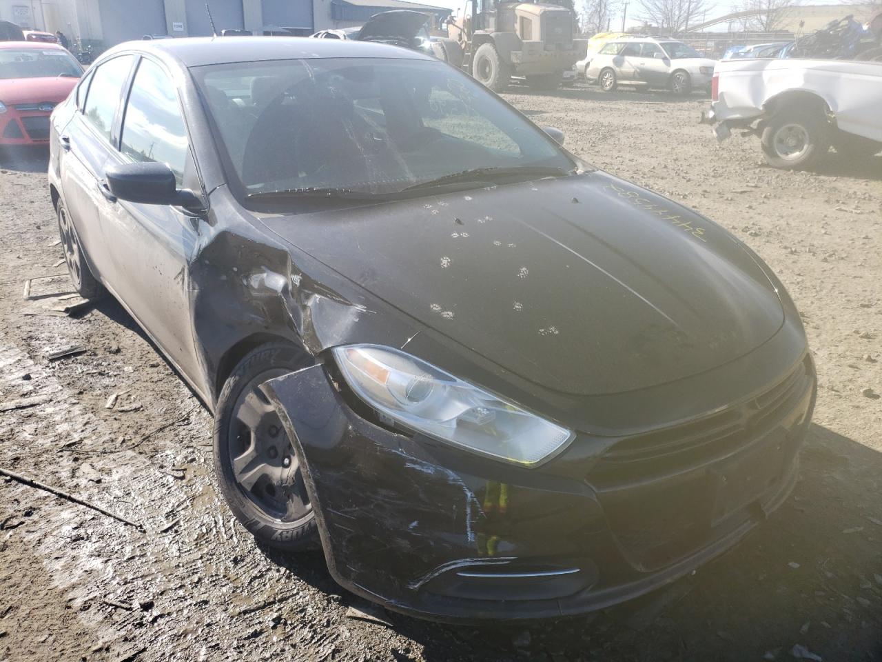 DODGE DART SE 2015 with VIN 1C3CDFAA9FD247602 - Photo from auction