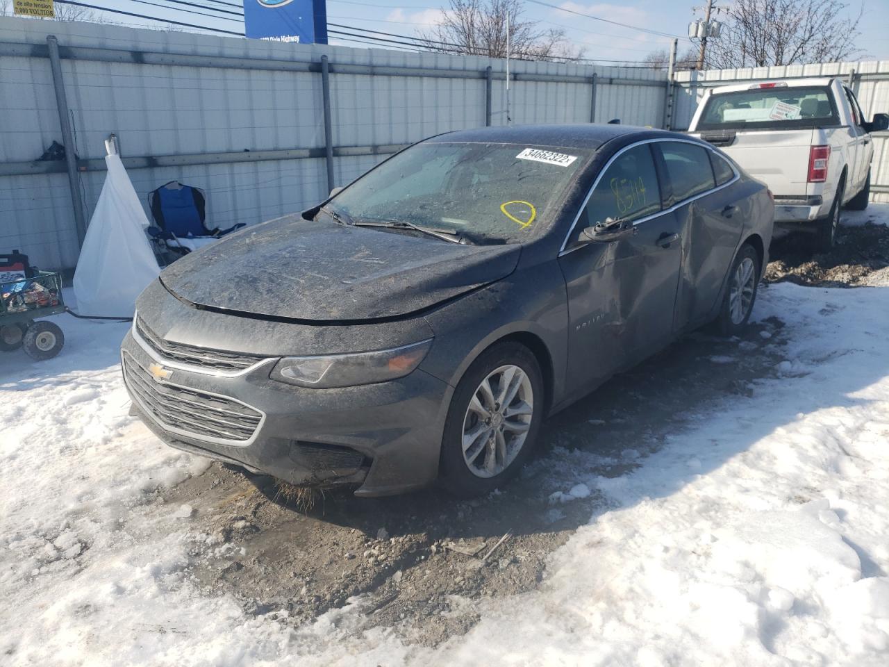 Photo 2 from auction – 2018 CHEVROLET MALIBU LT with VIN 1G1ZD5ST0JF151699