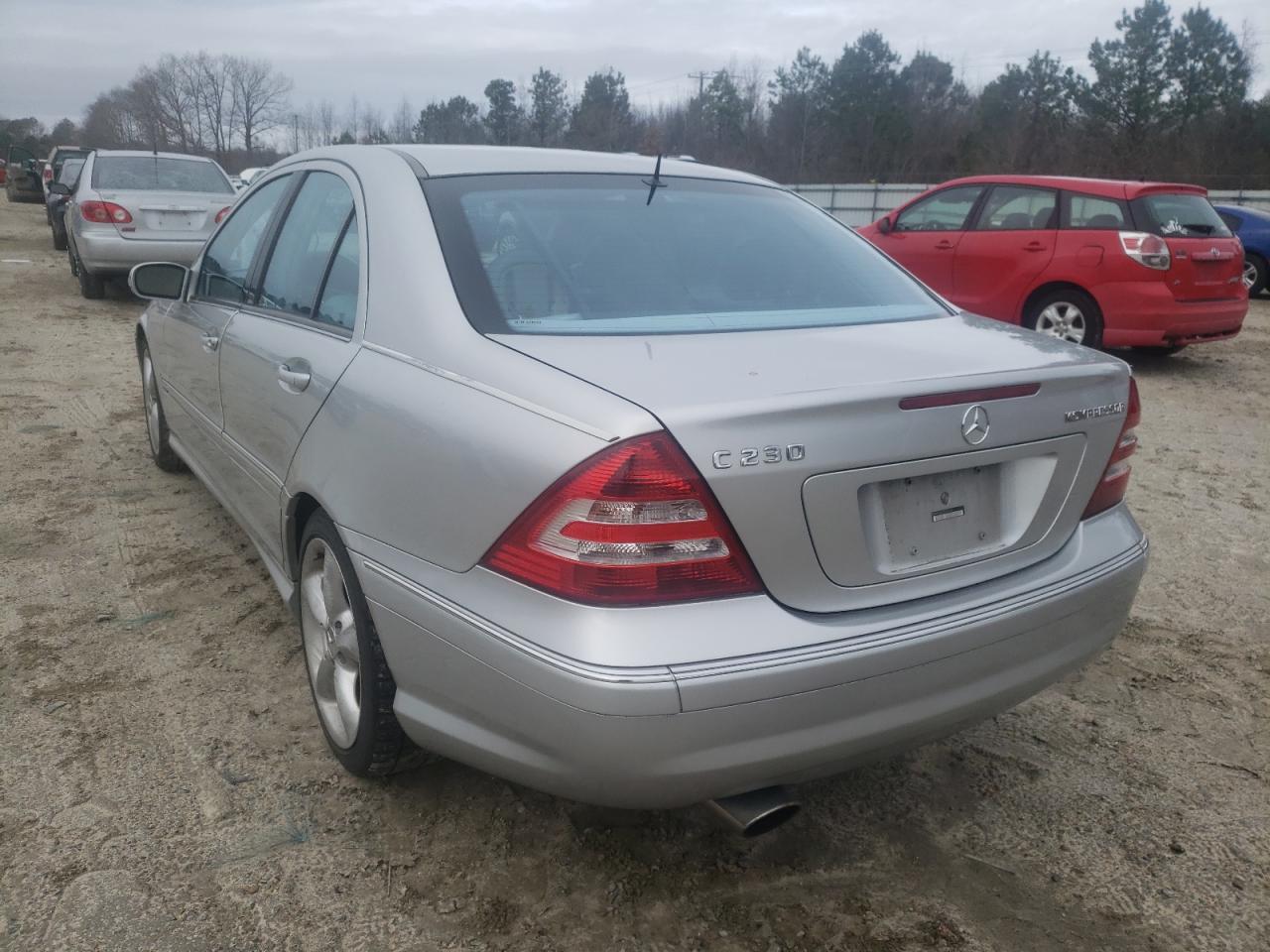 Photo 3 from auction – 2005 MERCEDES-BENZ C-CLASS C2 with VIN WDBRF40J25F672912