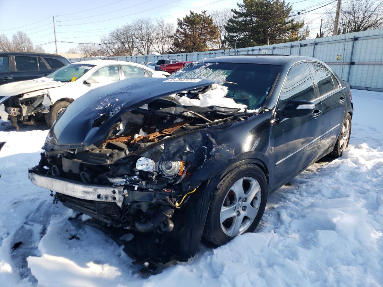 Photo 2 from auction – 2005 ACURA RL with VIN JH4KB16595C008730