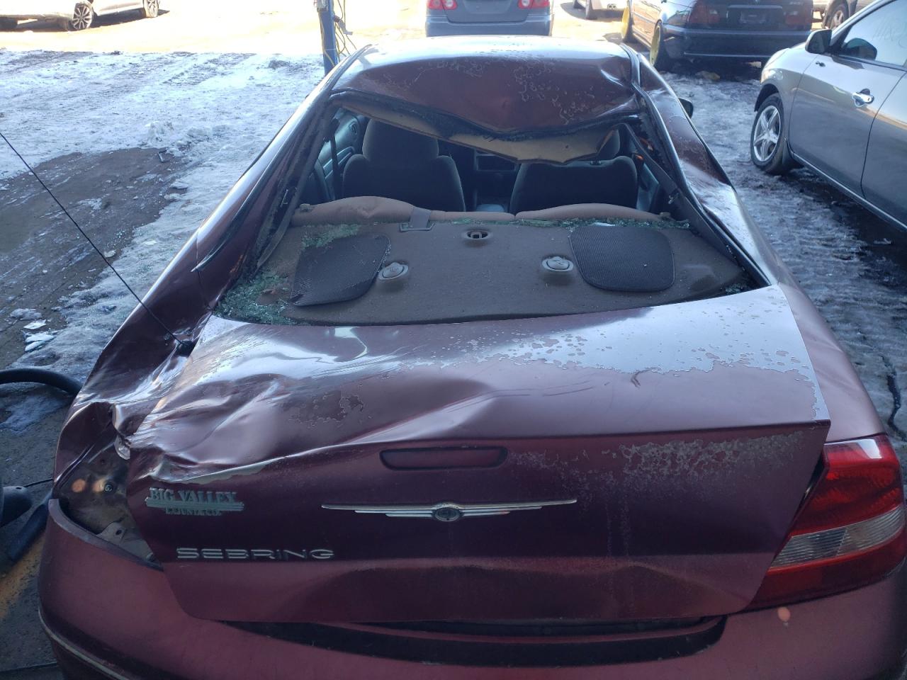 Photo 9 from auction – 2004 CHRYSLER SEBRING LX with VIN 4C3AG42G84E079057
