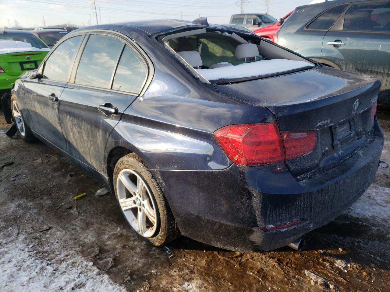 Photo 3 from auction – 2015 BMW 320 I XDRI with VIN WBA3C3G53FNS75460