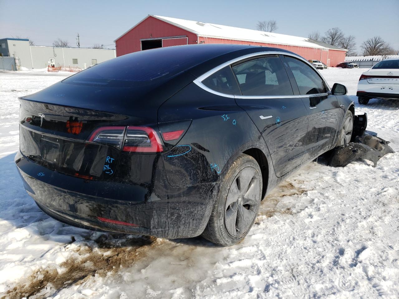 Photo 4 from auction – 2018 TESLA MODEL 3 with VIN 5YJ3E1EA6JF026563
