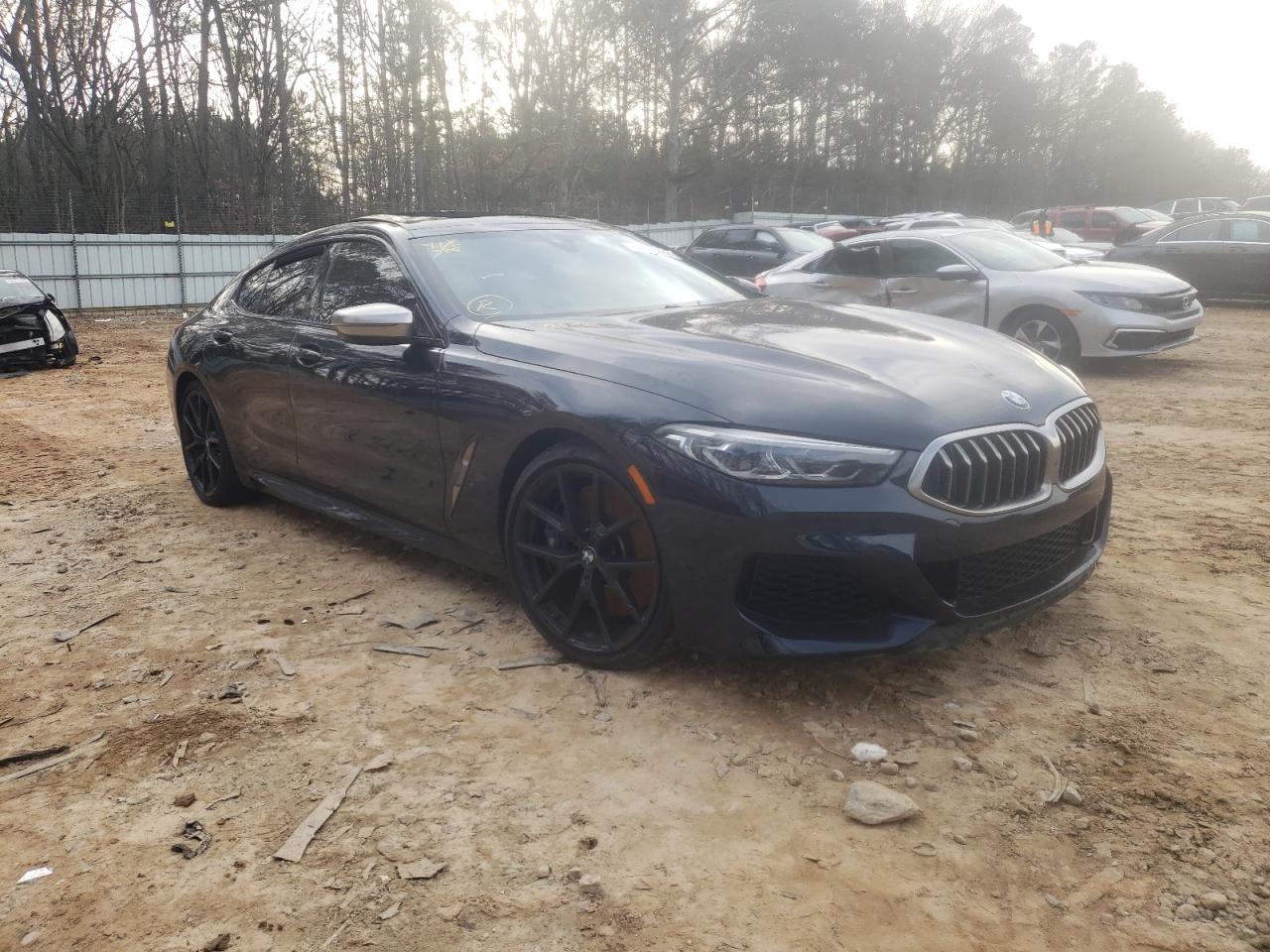 BMW M850XI 2021 with VIN WBAGV8C01MCF26944 - Photo from auction