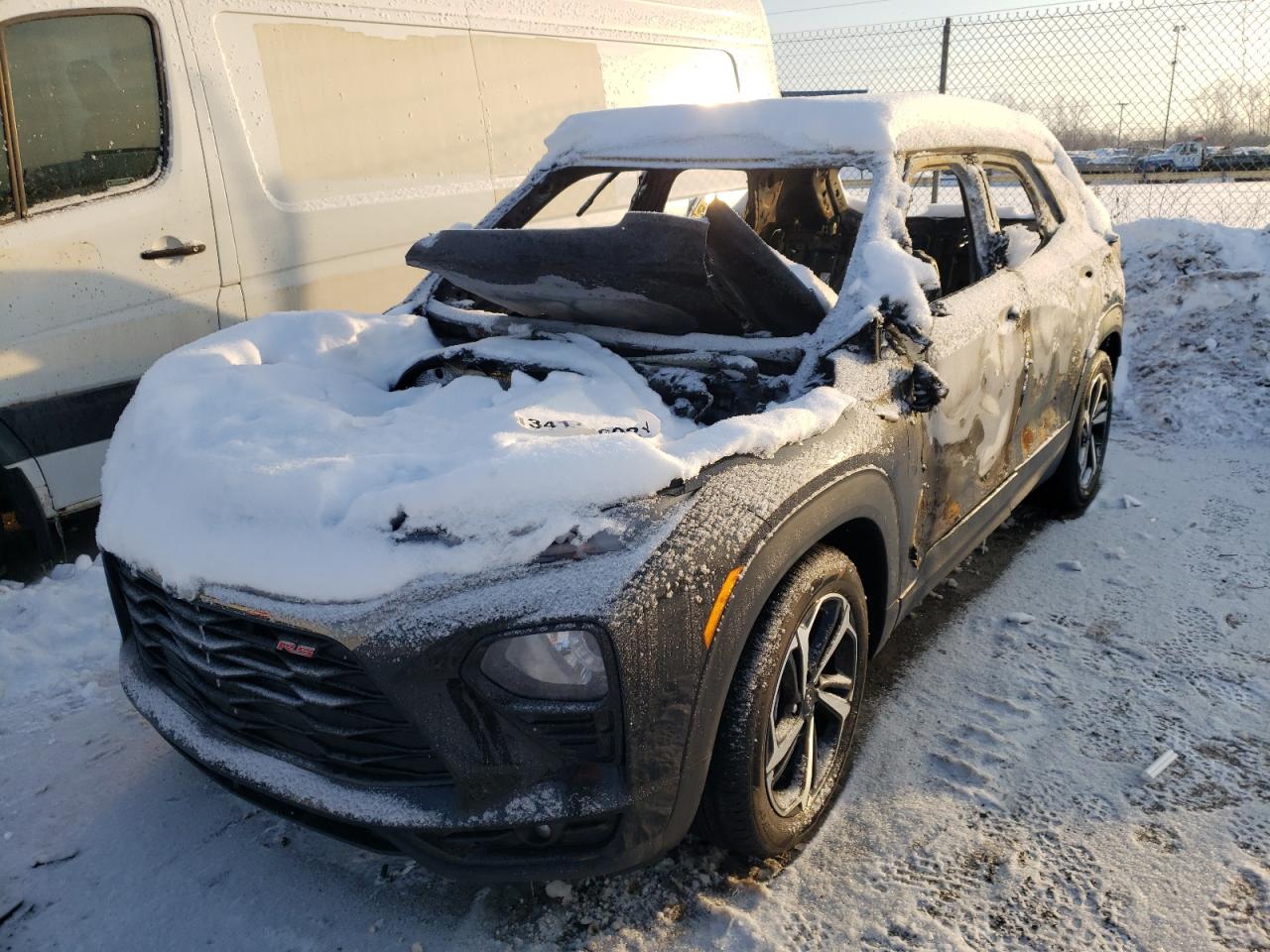 Photo 2 from auction – 2022 CHEVROLET TRAILBLAZE with VIN KL79MTSL5NB015140