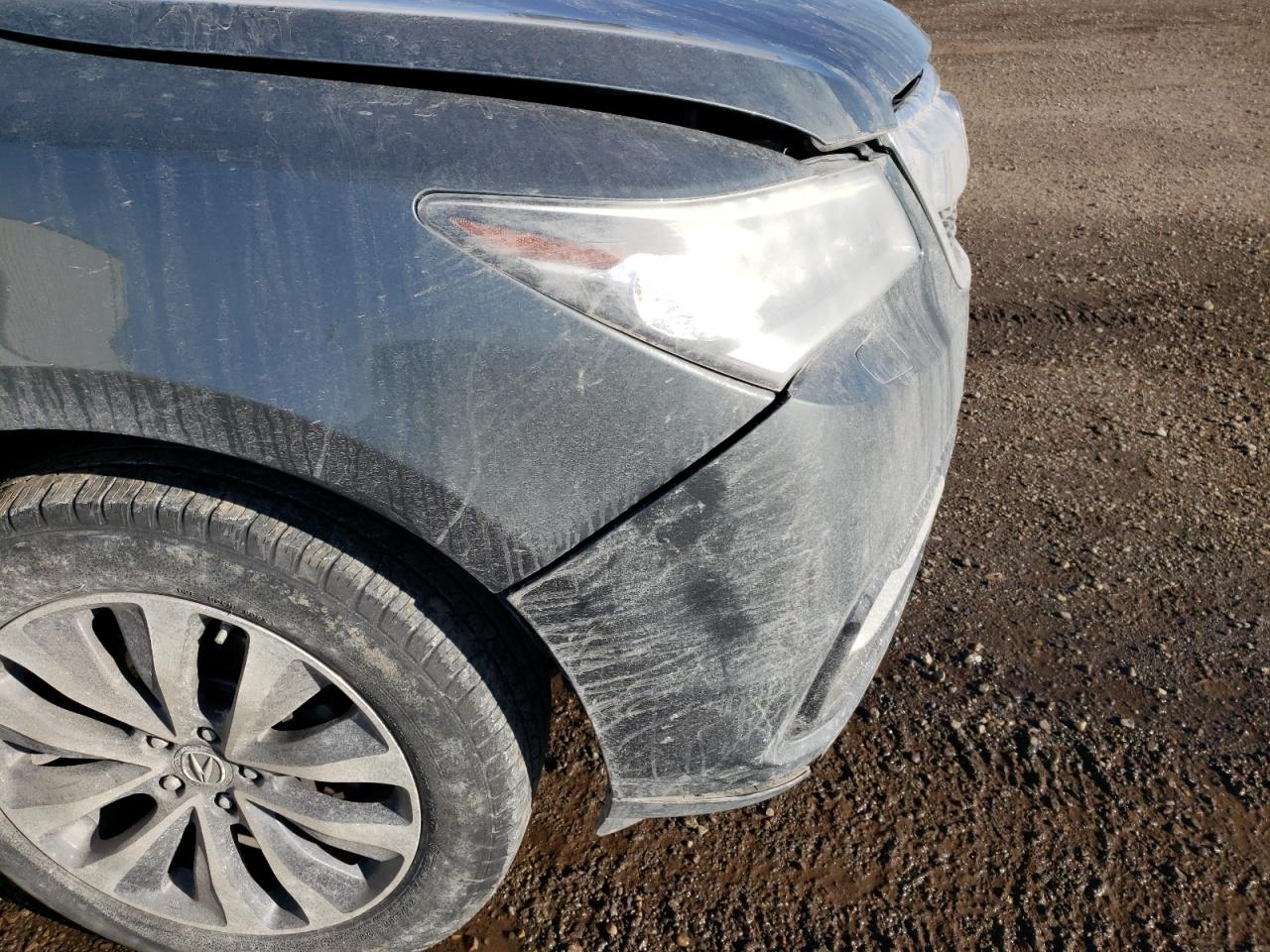 Photo 9 from auction – 2014 ACURA MDX TECHNO with VIN 5FRYD4H40EB505968
