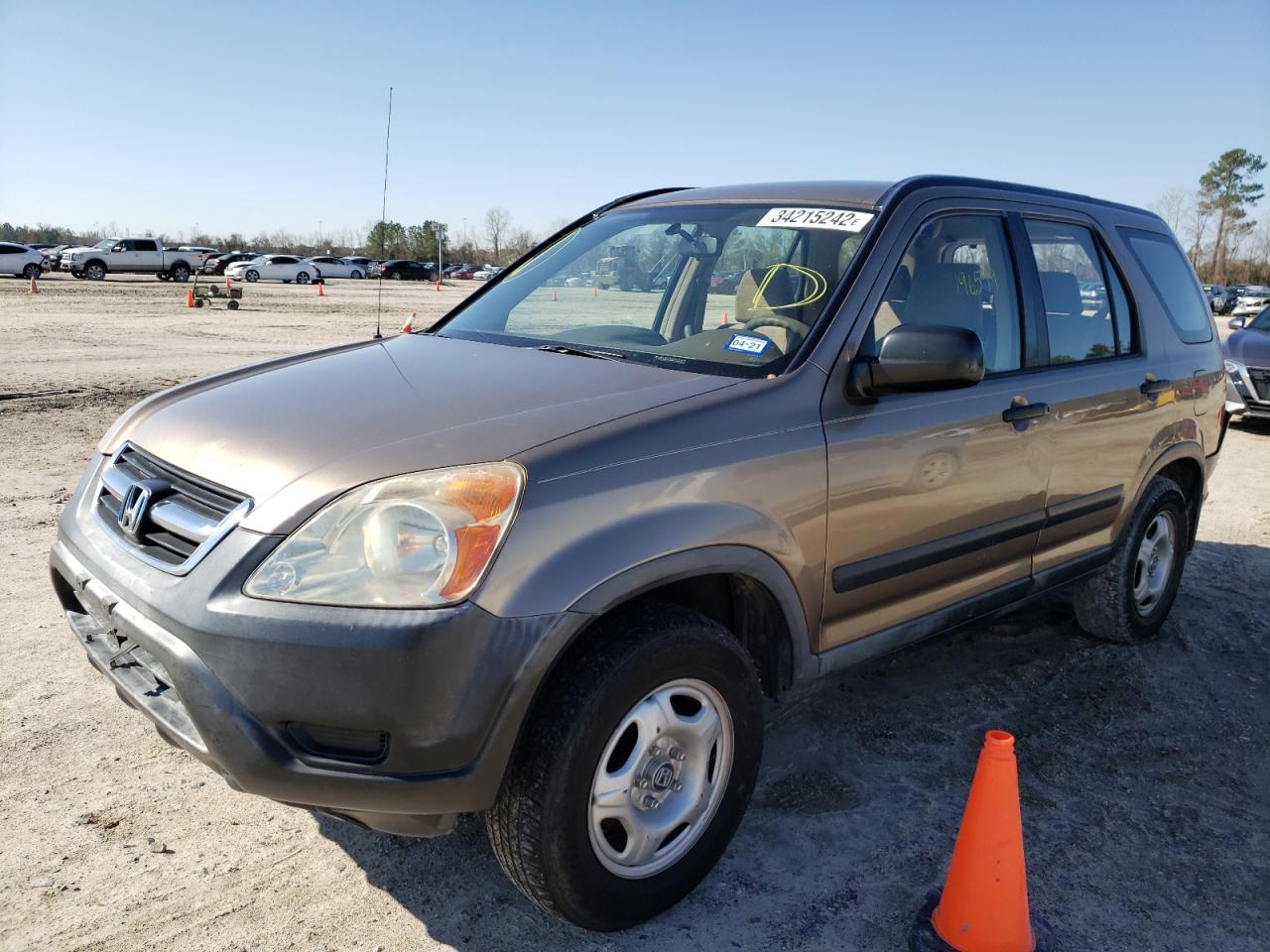 Photo 2 from auction – 2004 HONDA CRV with VIN JHLRD68454C021942