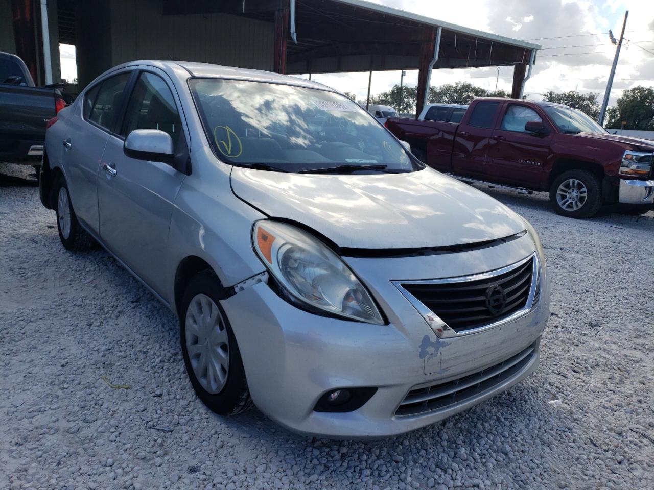 NISSAN VERSA S 2012 with VIN 3N1CN7AP8CL815785 - Photo from auction
