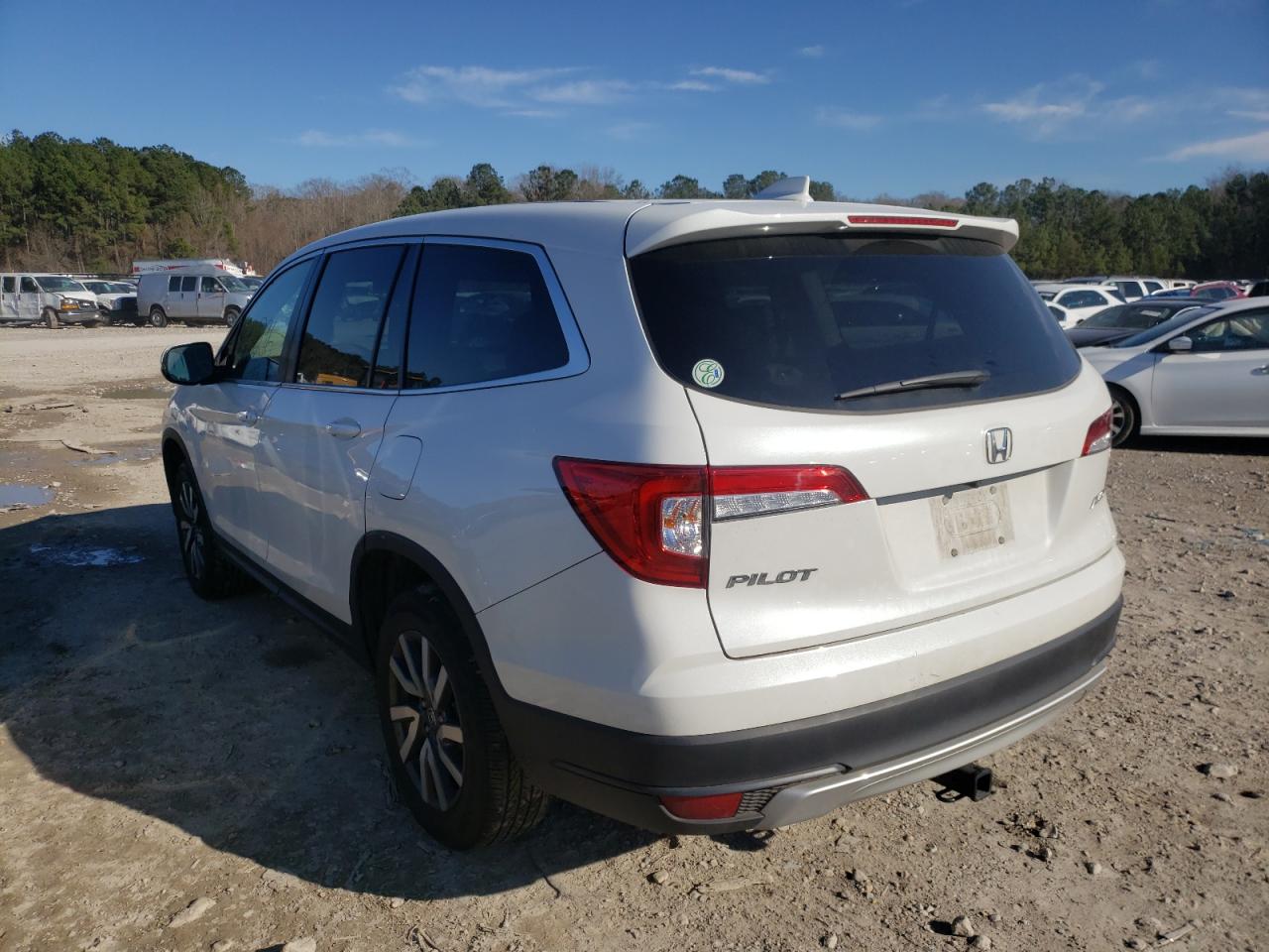 Photo 3 from auction – 2021 HONDA PILOT EXL with VIN 5FNYF6H51MB010550