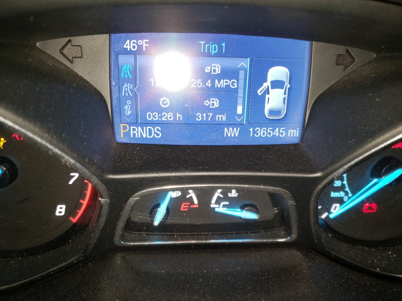 Photo 8 from auction – 2014 FORD ESCAPE S with VIN 1FMCU0F71EUA81155