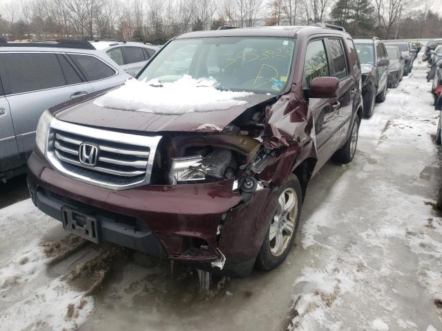Photo 2 from auction – 2015 HONDA PILOT EXL with VIN 5FNYF4H50FB068172