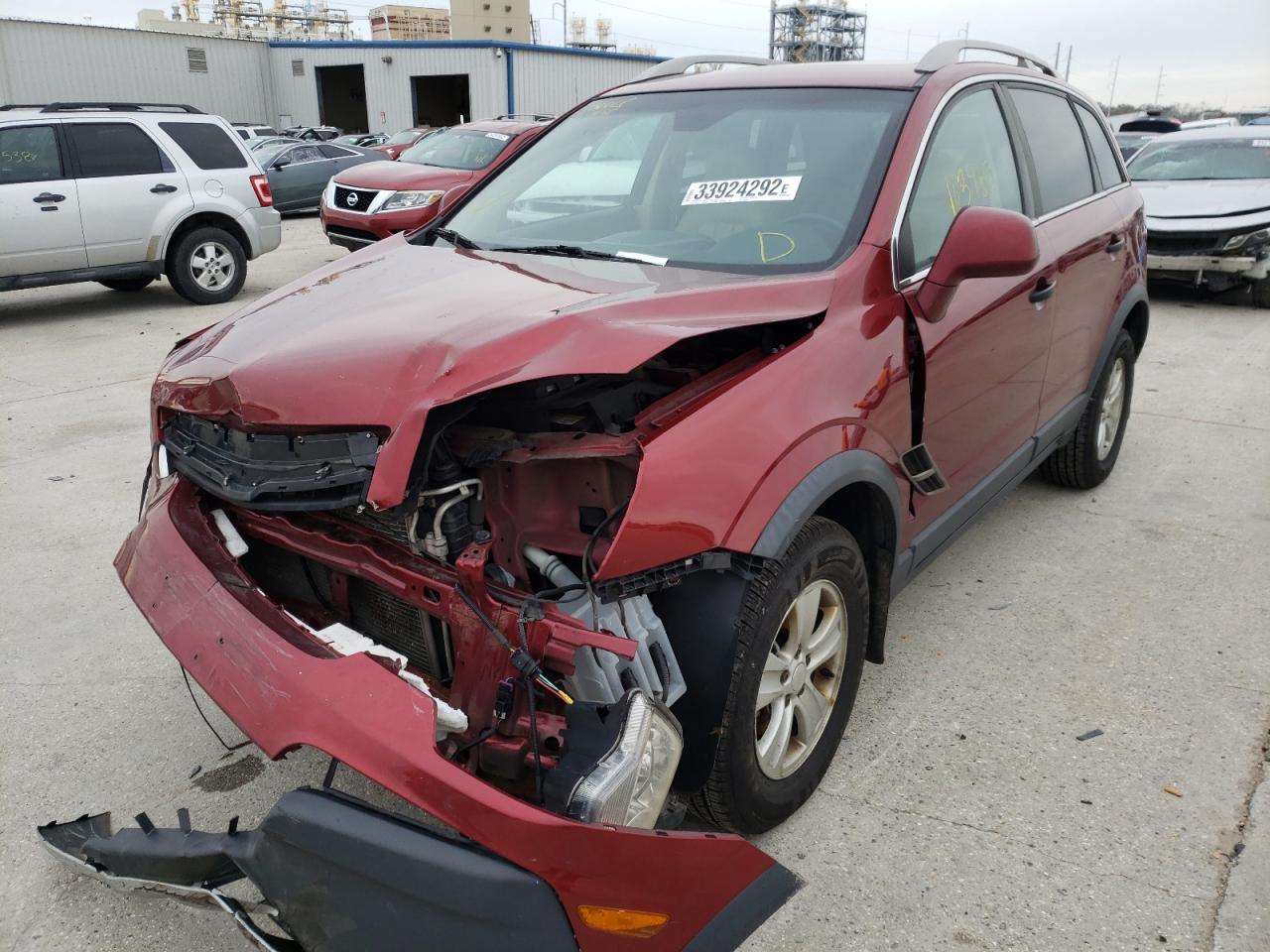 Photo 2 from auction – 2009 SATURN VUE XE with VIN 3GSCL33PX9S568278