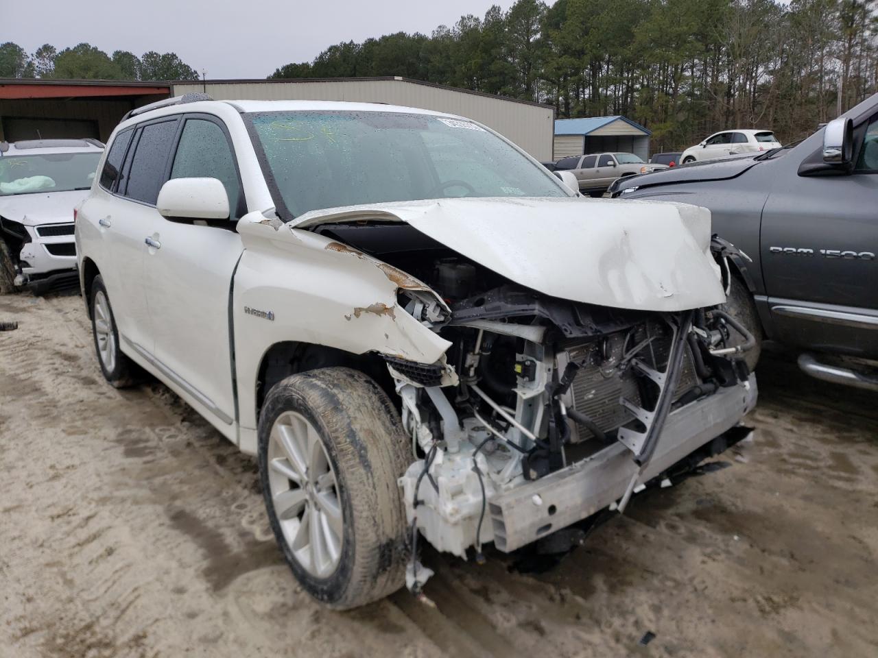 TOYOTA HIGHLANDER 2012 with VIN JTEDC3EH9C2006215 - Photo from auction