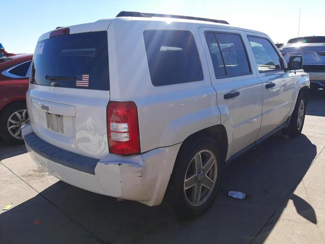 Photo 4 from auction – 2008 JEEP PATRIOT SP with VIN 1J8FT28W08D576173