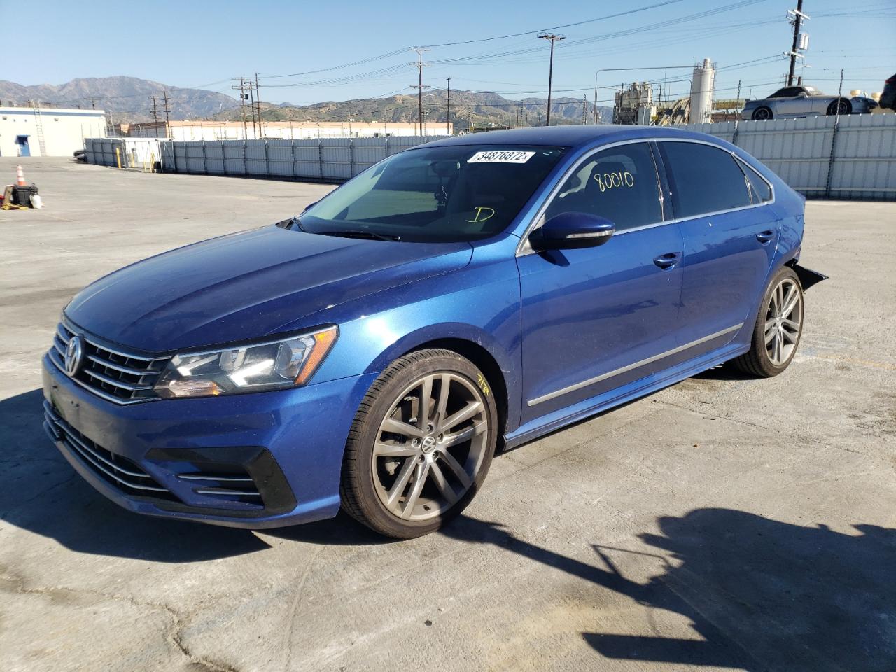Photo 2 from auction – 2016 VOLKSWAGEN PASSAT S with VIN 1VWAT7A34GC047549
