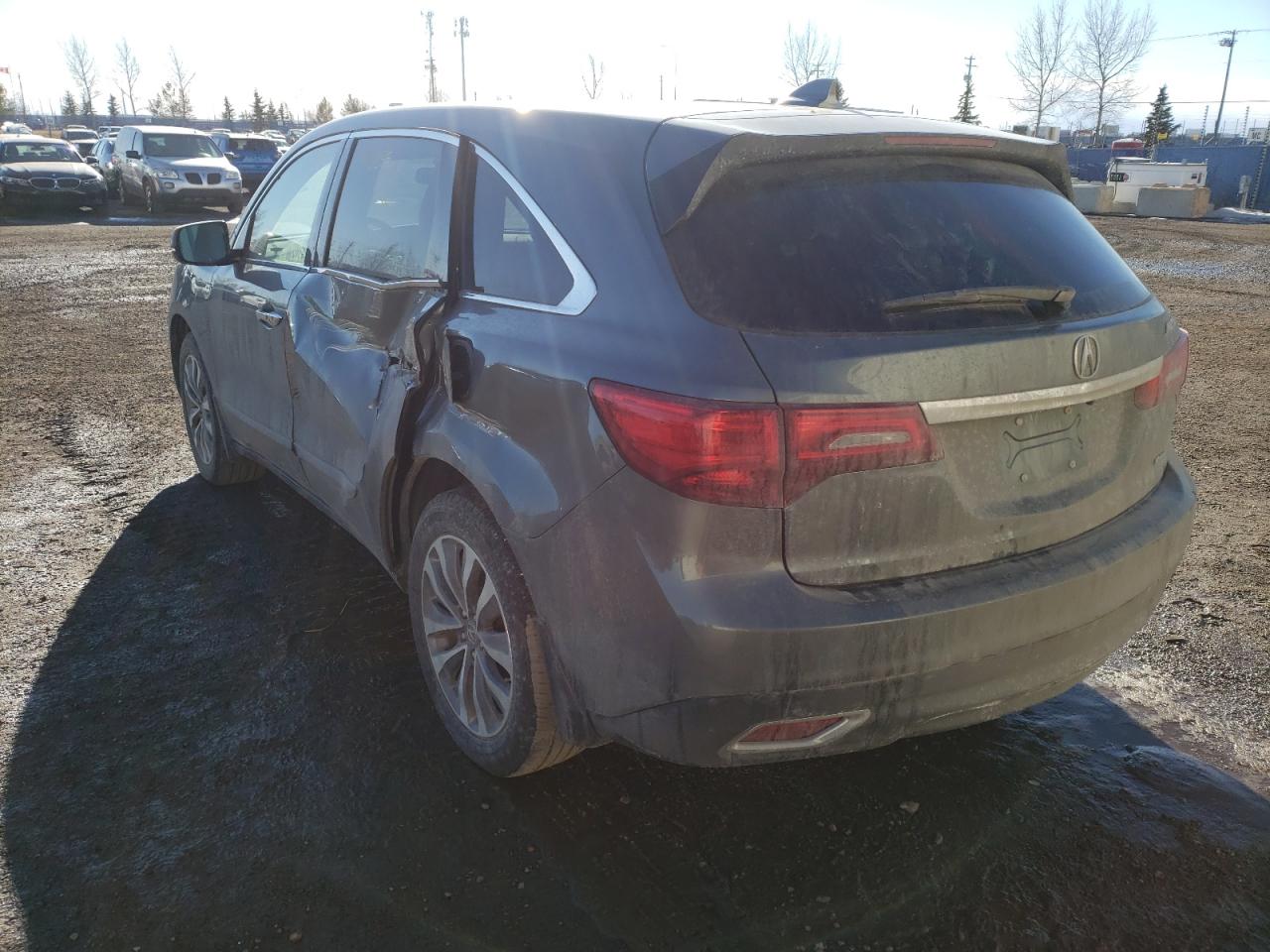 Photo 3 from auction – 2014 ACURA MDX TECHNO with VIN 5FRYD4H40EB505968
