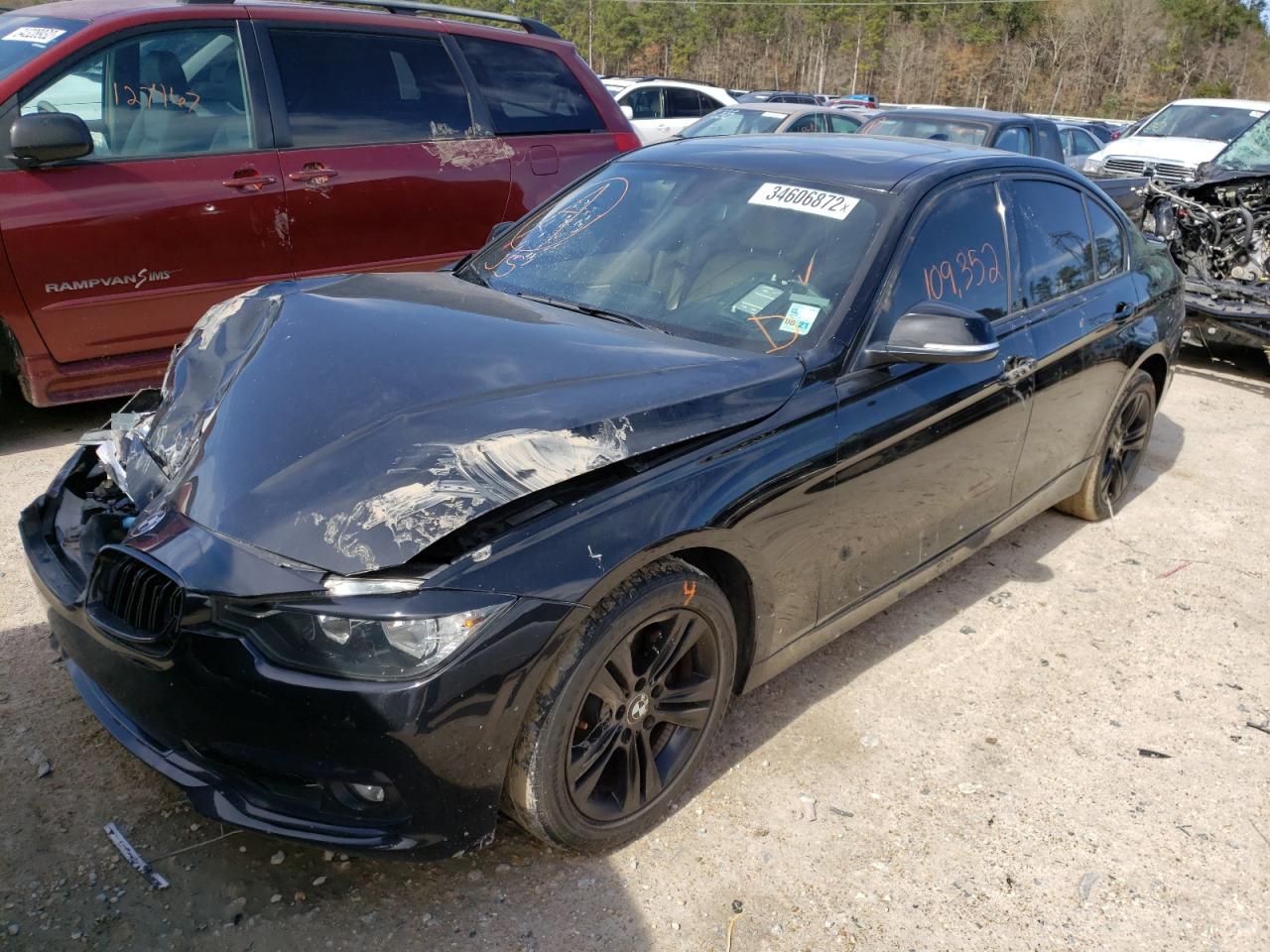 Photo 2 from auction – 2016 BMW 328I with VIN WBA8E9G59GNT83604