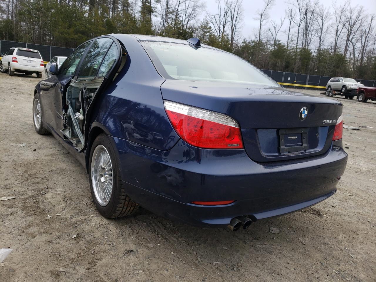 Photo 3 from auction – 2008 BMW 528 XI with VIN WBANV135X8CZ59563