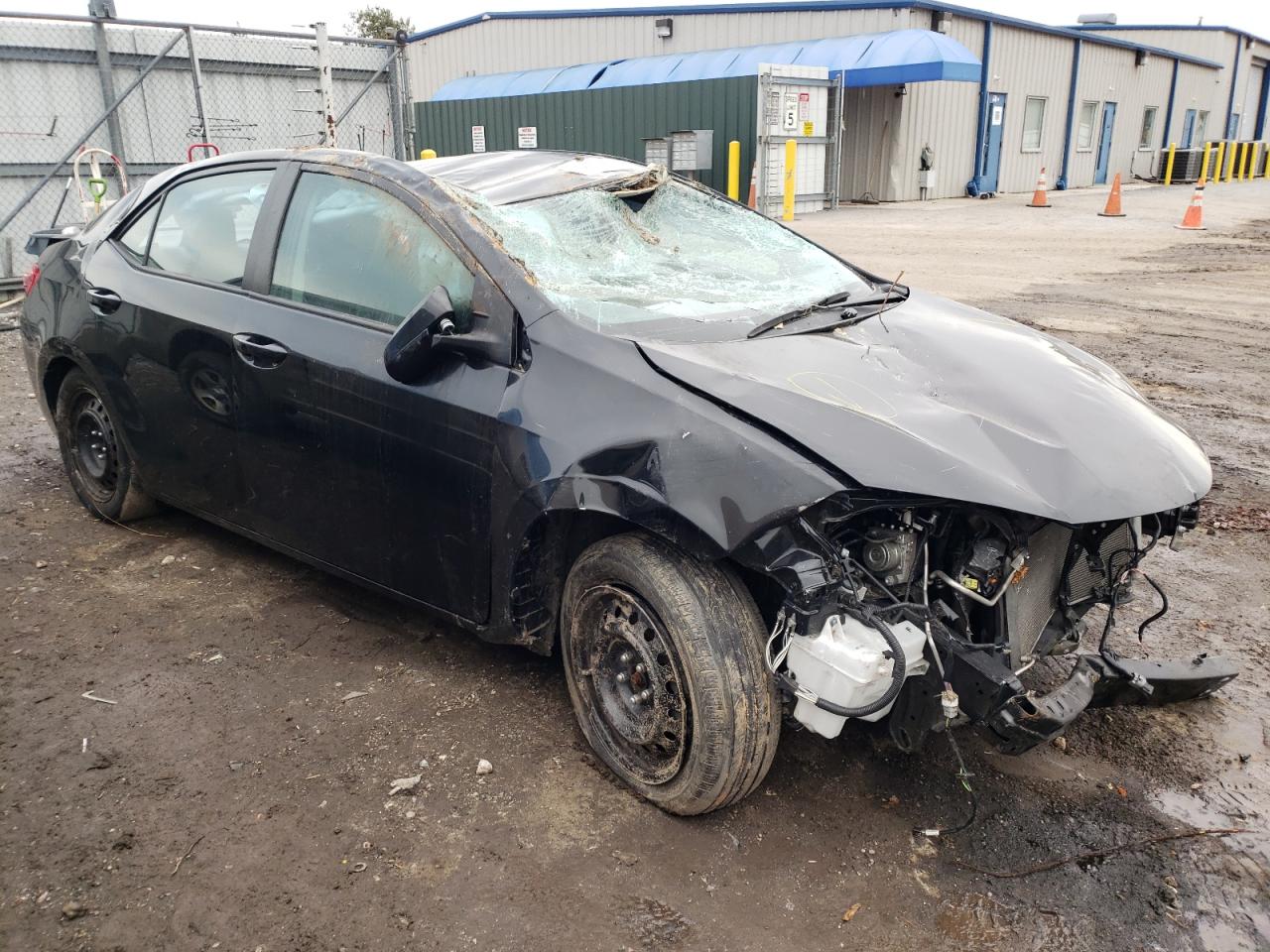 TOYOTA COROLLA L 2019 with VIN 2T1BURHE5KC168758 - Photo from auction