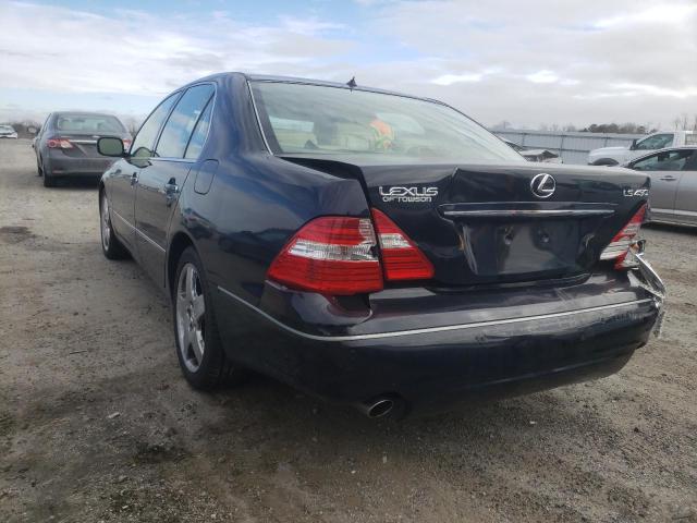 Photo 3 from auction – 2005 LEXUS LS 430 with VIN JTHBN36F550175597