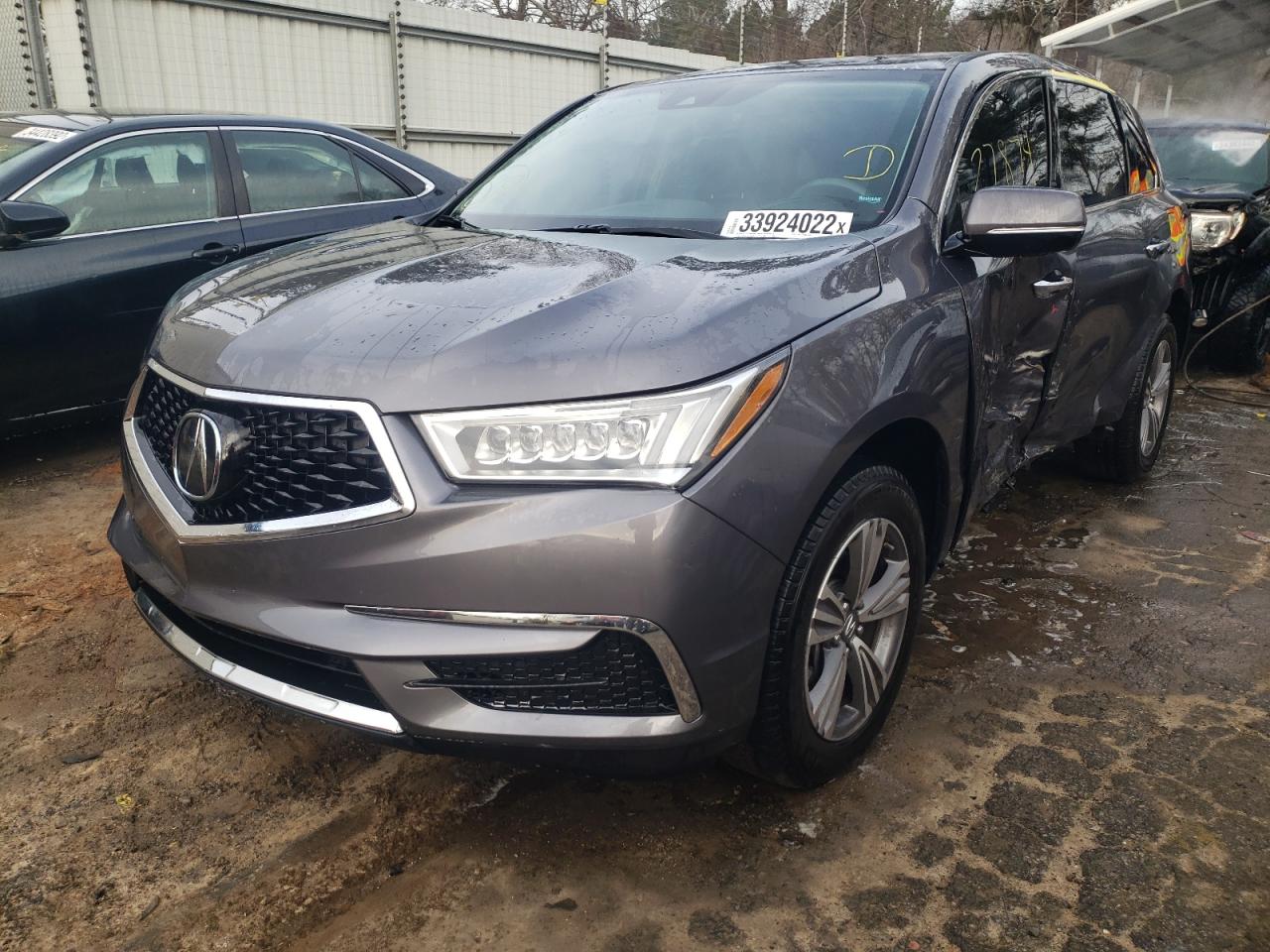 Photo 2 from auction – 2019 ACURA MDX with VIN 5J8YD3H32KL009955
