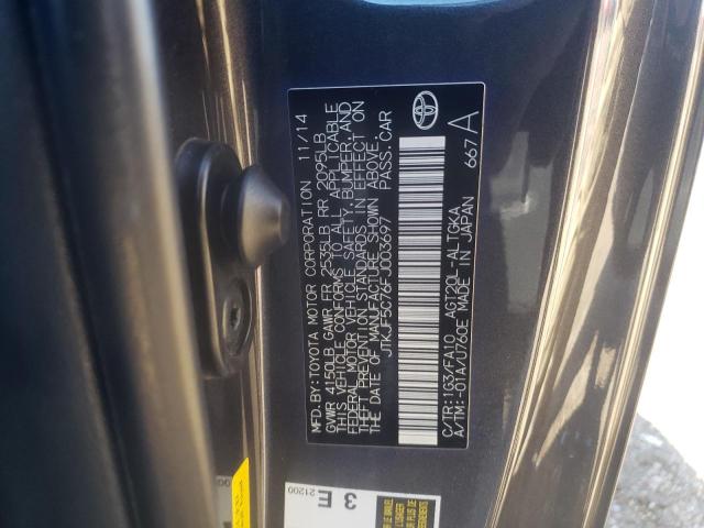 Photo 10 from auction – 2015 TOYOTA SCION TC with VIN JTKJF5C76FJ003697