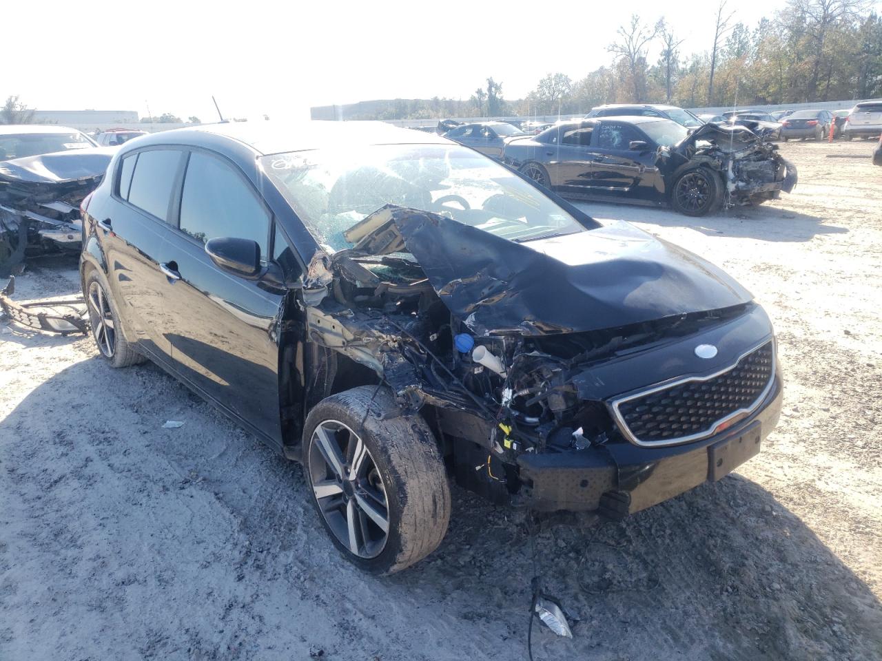 KIA FORTE EX 2017 with VIN KNAFX5A82H5673665 - Photo from auction