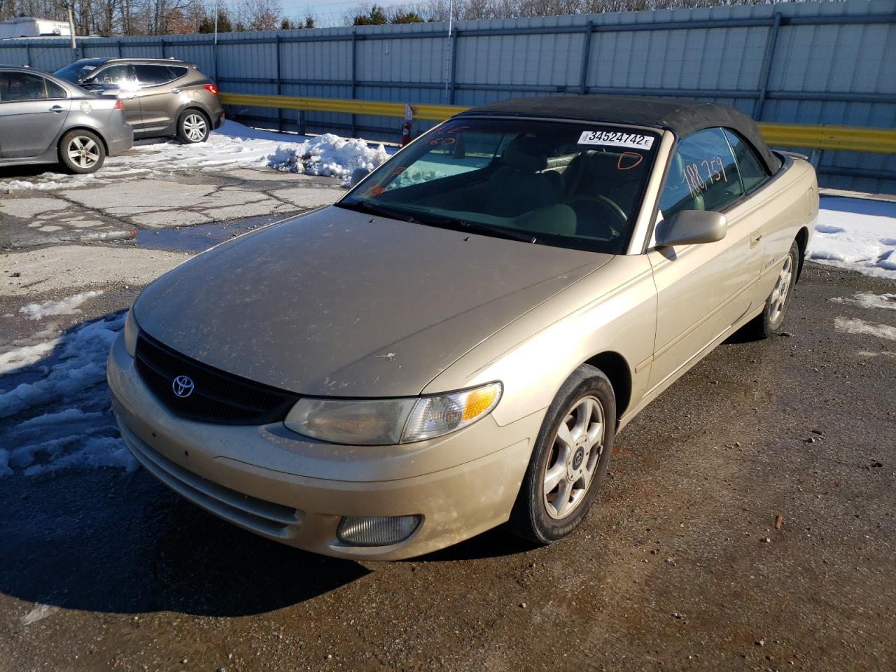 Photo 2 from auction – 2001 TOYOTA SOLARA with VIN 2T1FF28P01C488427