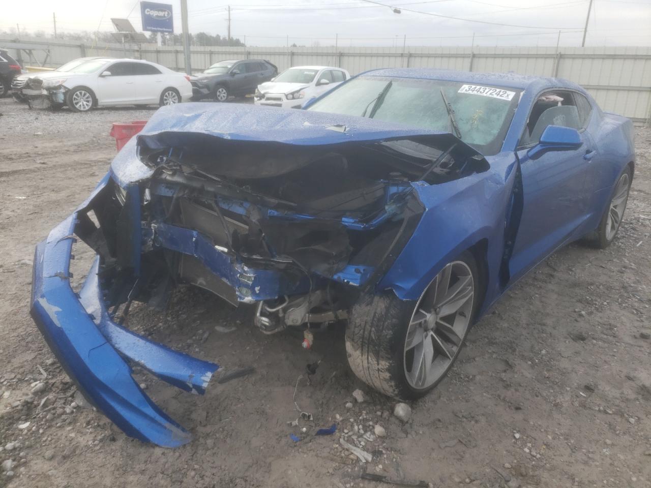 Photo 2 from auction – 2017 CHEVROLET CAMARO LT with VIN 1G1FB1RS3H0170565