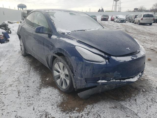 TESLA MODEL Y 2021 with VIN 5YJYGDEE4MF062468 - Photo from auction
