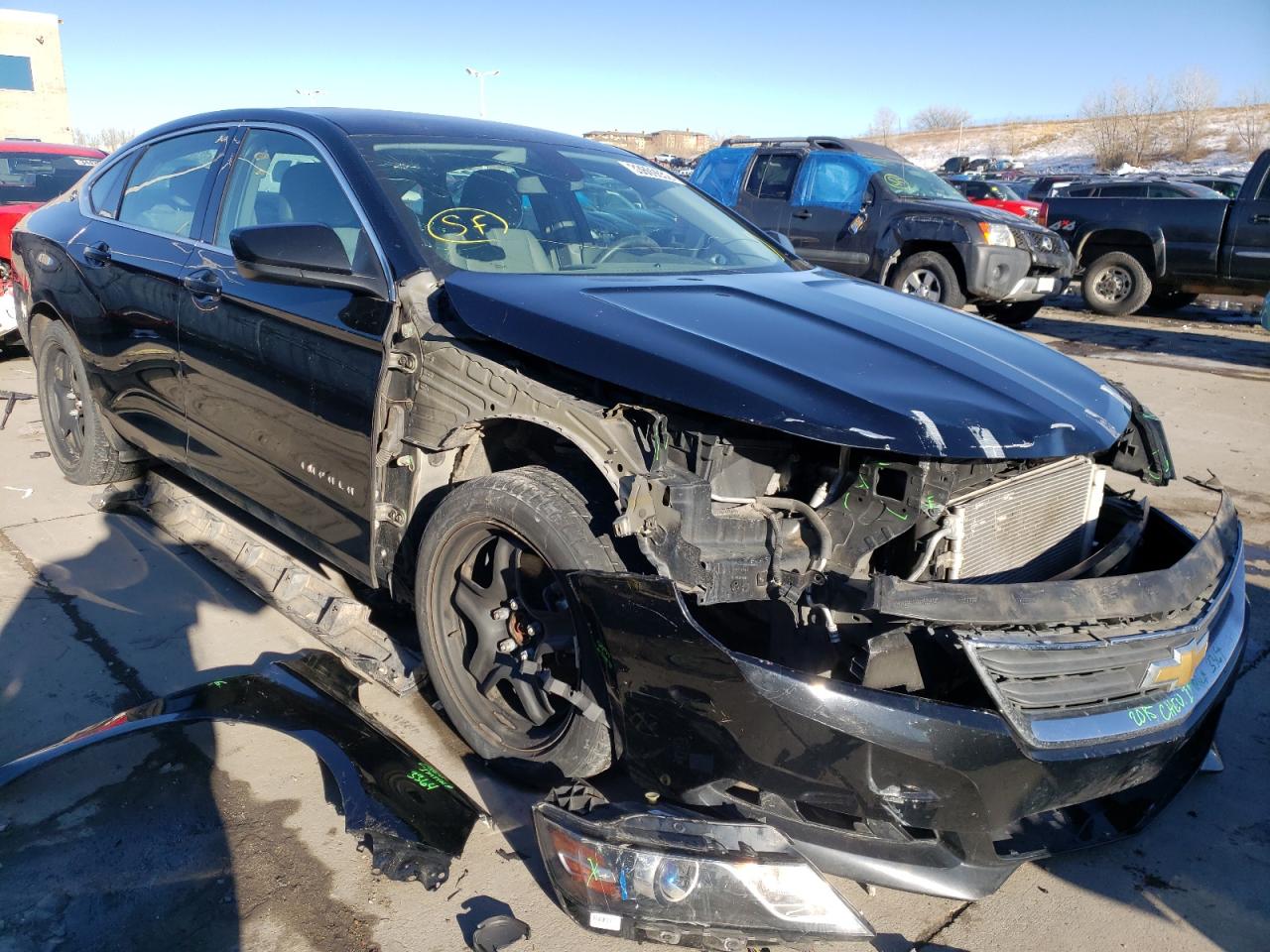 CHEVROLET IMPALA LS 2015 with VIN 2G11X5SL1F9264596 - Photo from auction