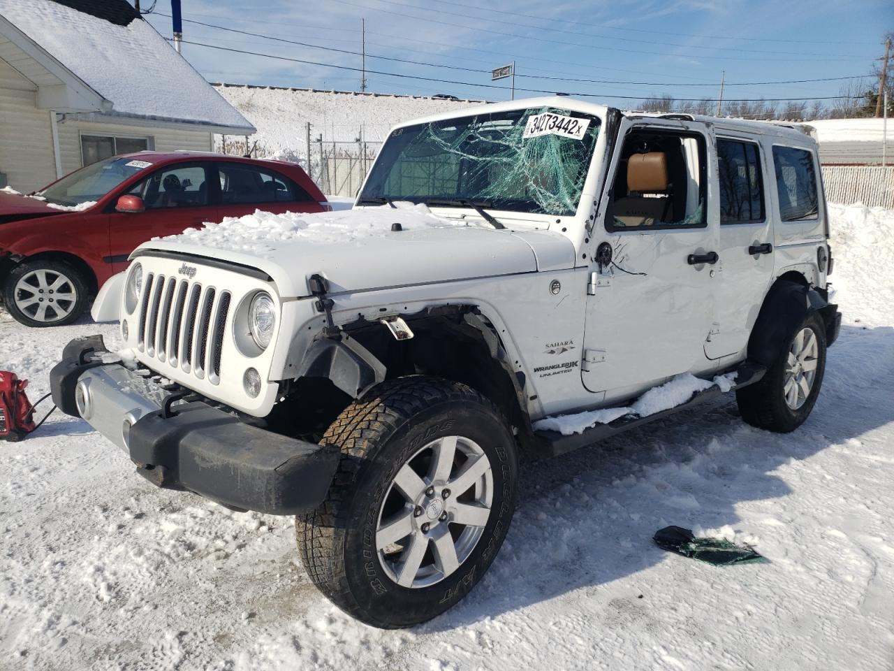 Photo 2 from auction – 2018 JEEP WRANGLER U with VIN 1C4BJWEG3JL908330