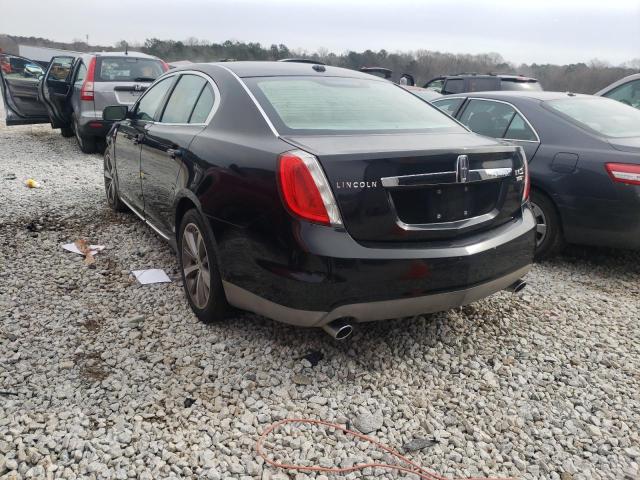 Photo 3 from auction – 2009 LINCOLN MKS with VIN 1LNHM94R89G613472