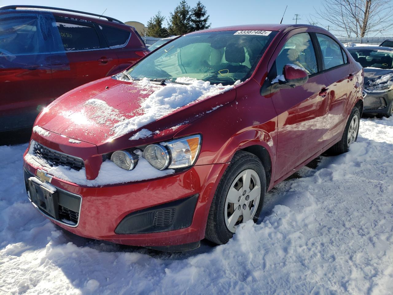 Photo 2 from auction – 2014 CHEVROLET SONIC LS with VIN 1G1JA5EH7E4117600
